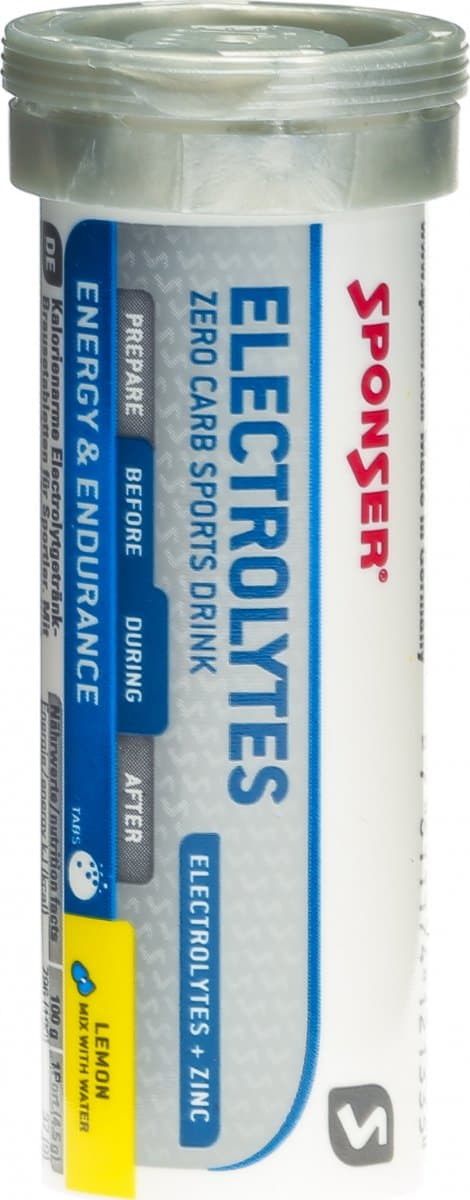 ELECTOLYTES SPONSER LIMAO EFERVEC TUBO 10X4.5GR