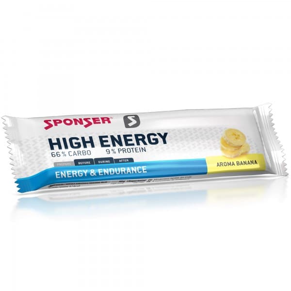 BARRA SPONSER HIGH ENERGY BANANA 45GR