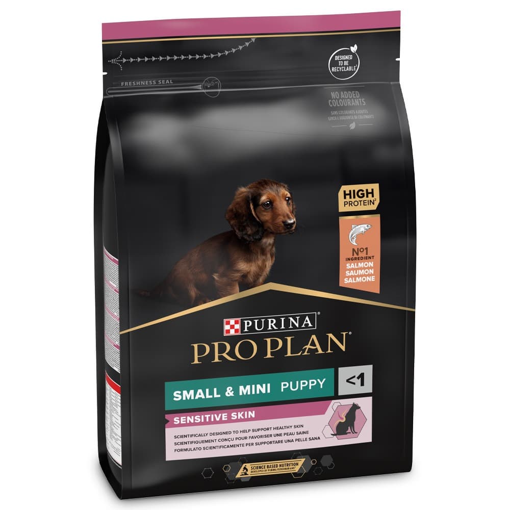 Purina Pro Plan Small & Mini Puppy Sensitive Skin Salmon 3Kg