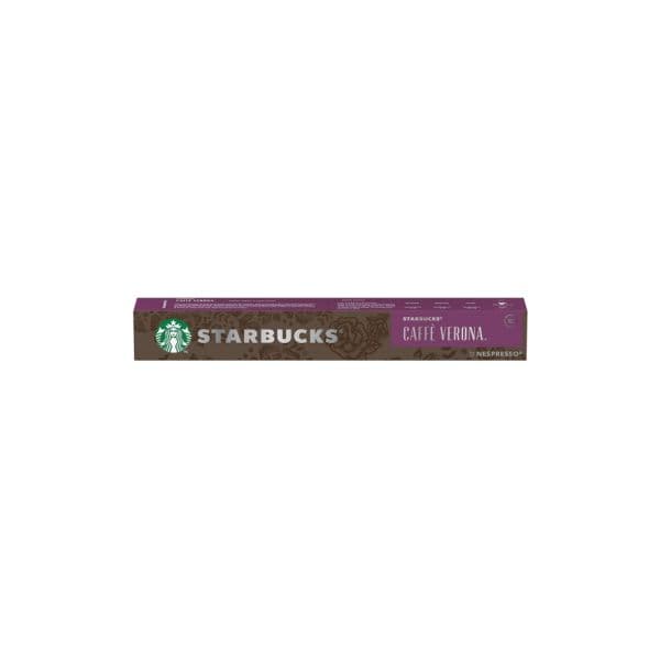 Nestlé Starbucks Caffè Verona Cápsulas de Café Nespresso  10 Cápsulas