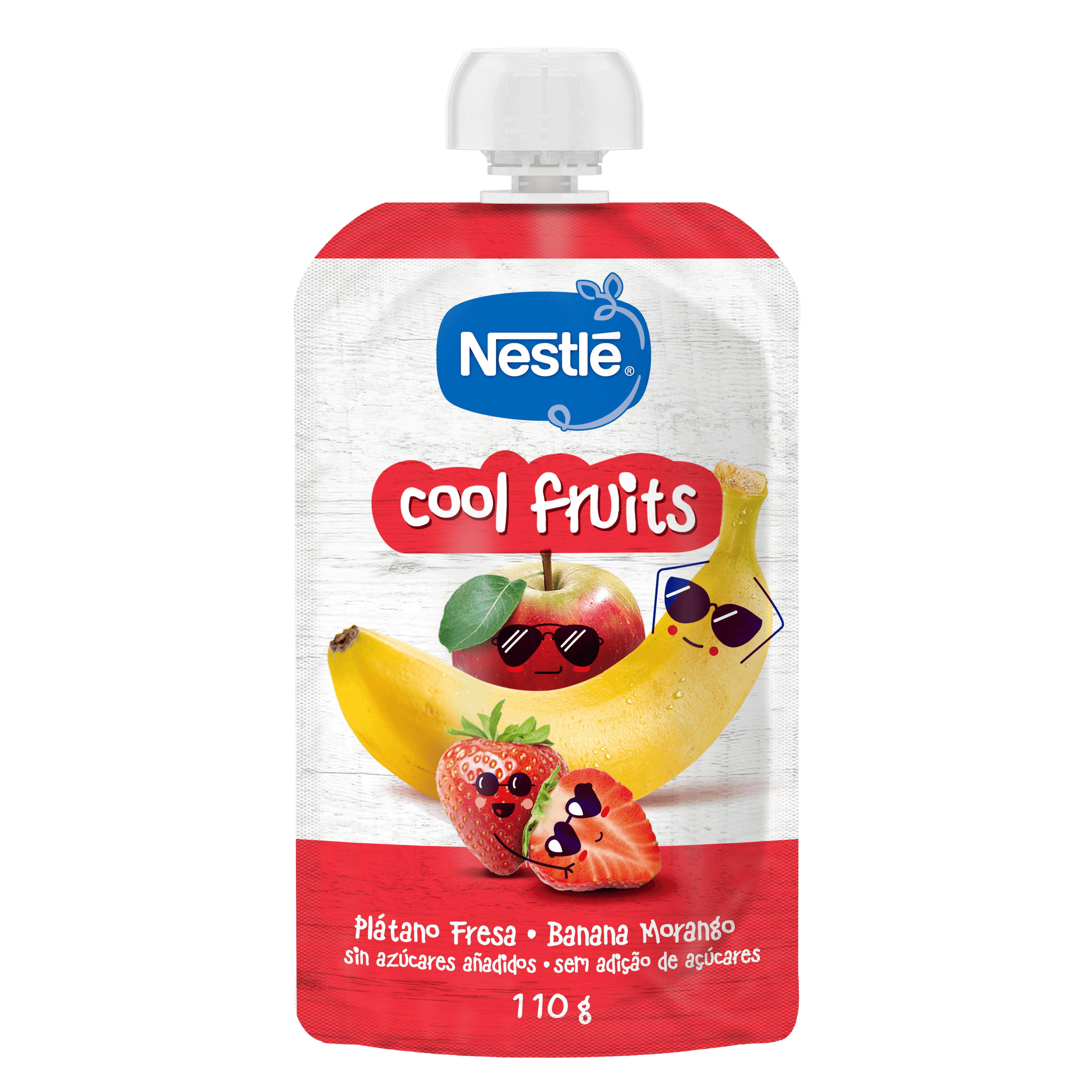 Nestle Pacotinho Banana Morango 110G 12M+ | Saude Mayor