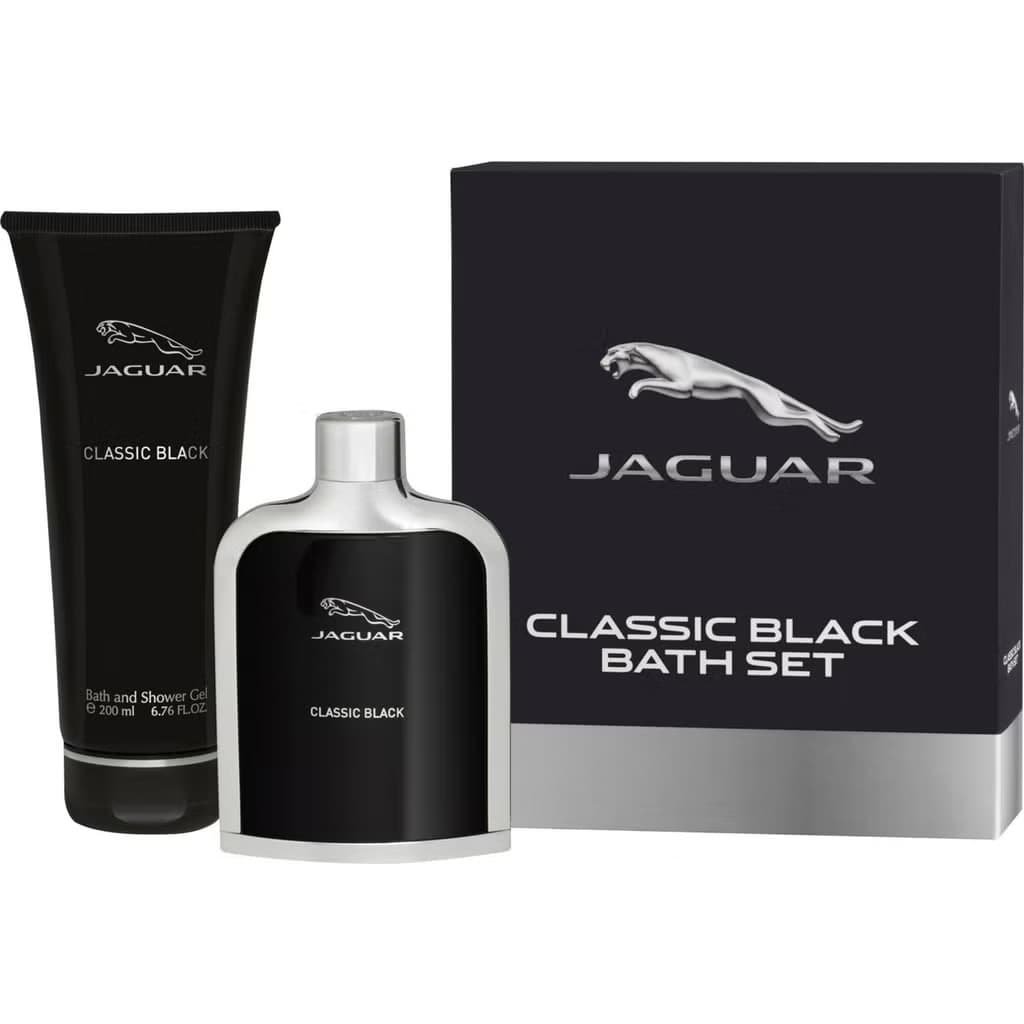 Jaguar Classic Black Man Eau de Toilette 100ml + Gel de Banho 200ml Coffret