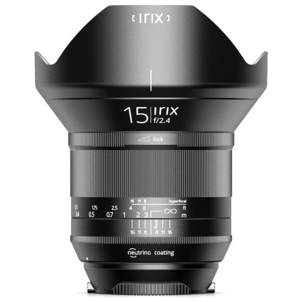 Objetiva Irix 15mm f/2.4 Blackstone para Canon