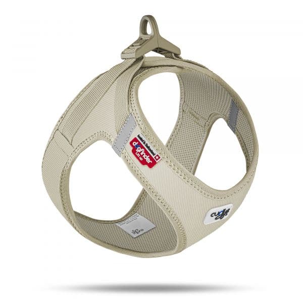 Curli Peitoral Clasp Corduroy Creme Cães L Creme