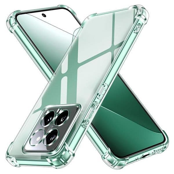Capa Anti-choque Transparente para Xiaomi Mi 14 Pro