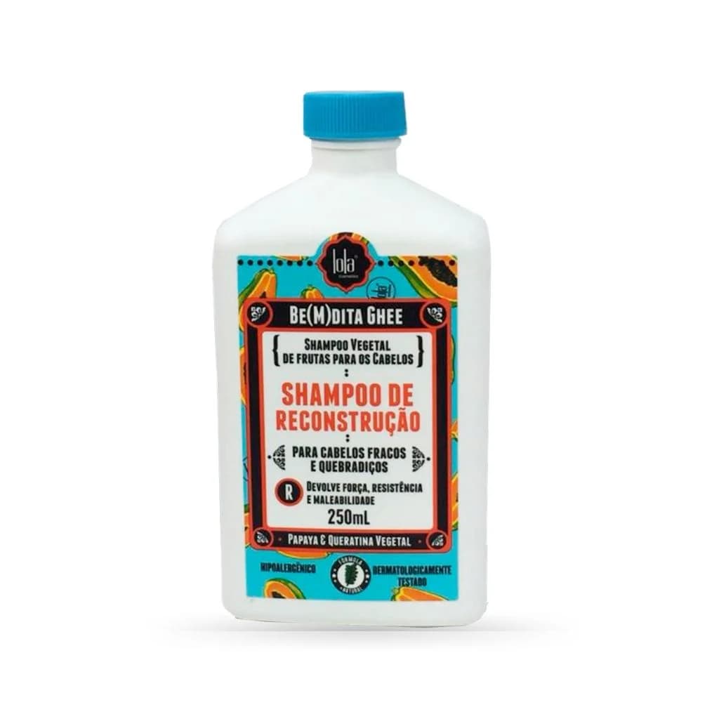 Lola Cosmetics Shampoo de Reconstrução Be(M)dita Ghee 250ml