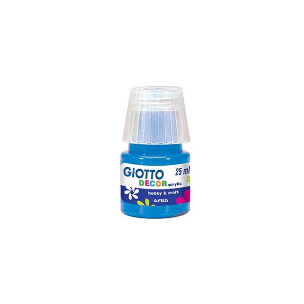 Giotto Guache Líquido Decor Acrilico 25ml Azul Cobalto
