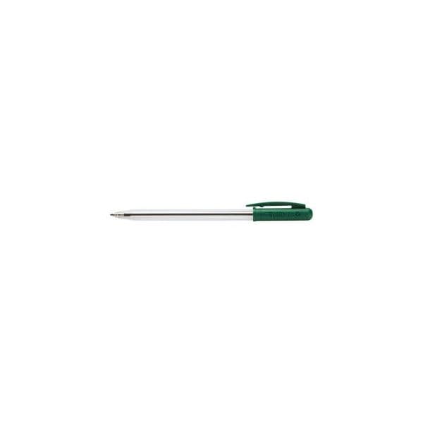 TRATTO Esferográfica Ball Point 1mm Verde 50 Un.