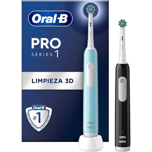Braun Pack de 2 Escovas Oral-B Pro 1 Azul/Preto
