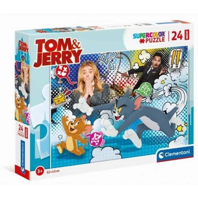 Clementoni Puzzle 24 Peças Maxi Tom And Jerry - 24212