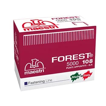 Maestri Agrafo 108 Forest 8mm para Rocamatica 114
