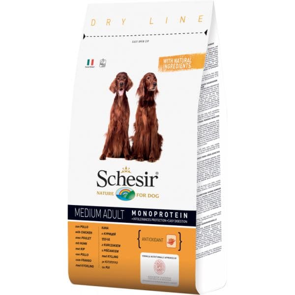 Schesir Nature Medium Adult Chicken 12Kg