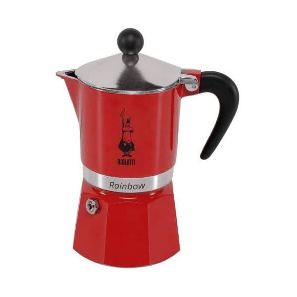 Bialetti Cafeteira Rainbow Maker 150ml (vermelho) - 552253