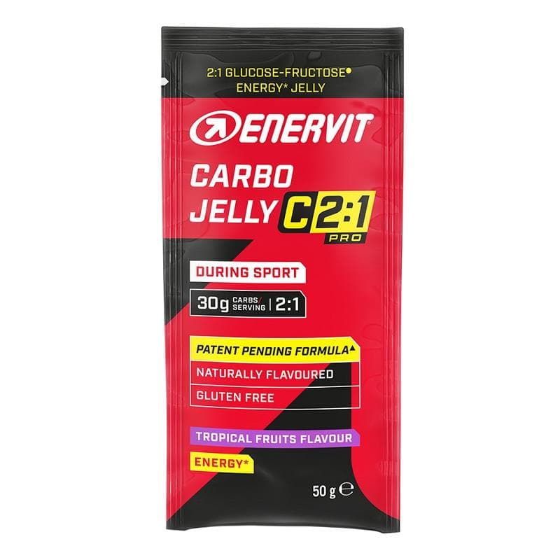 GELEIA ENERVIT C2-1 PRO CARBO FRUTOS TROPICAIS 50GR