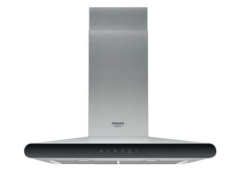 Chaminé HOTPOINT HHC-6.7-FLTX | 713.0 m³/h, 4 Velocidades, 150mm