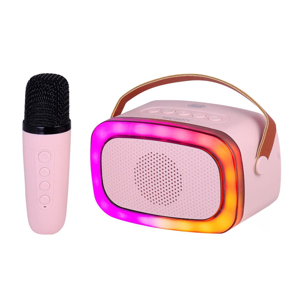 Trevi Coluna Portátil Bluetooth 10W com USB - XR 8A01 - Rosa