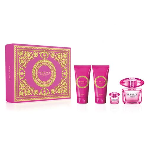 Bright Crystal Absolu EDP Gift Set 90 ml, body lotion 100 ml, shower gel 100 ml and miniature EDP 5 ml