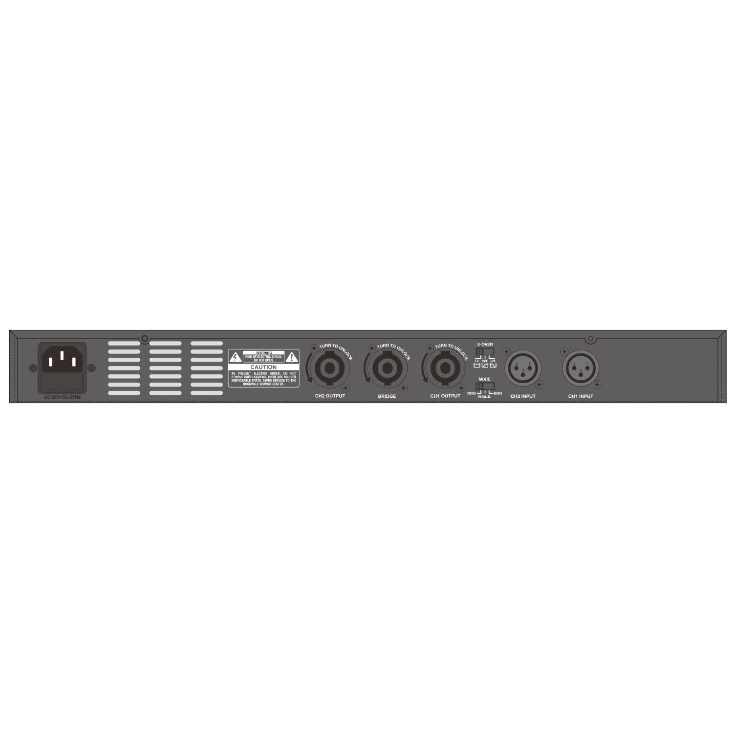 Amplificador Audio PA 2x400W 8ohm