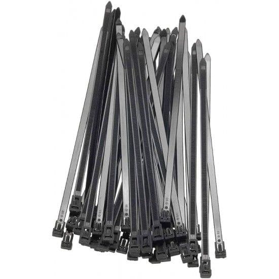 Abraç. serr. nylon 7.5x540mm preta  Elematic