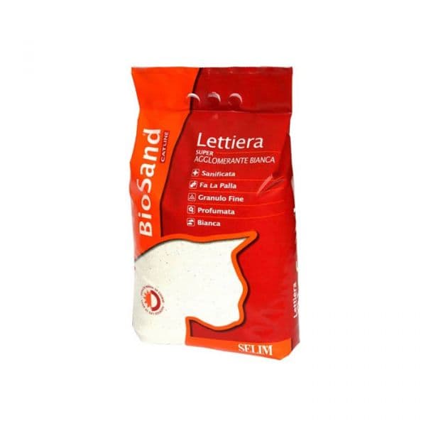 Biosand Areia Super Aglomerante para Gatos 15 L
