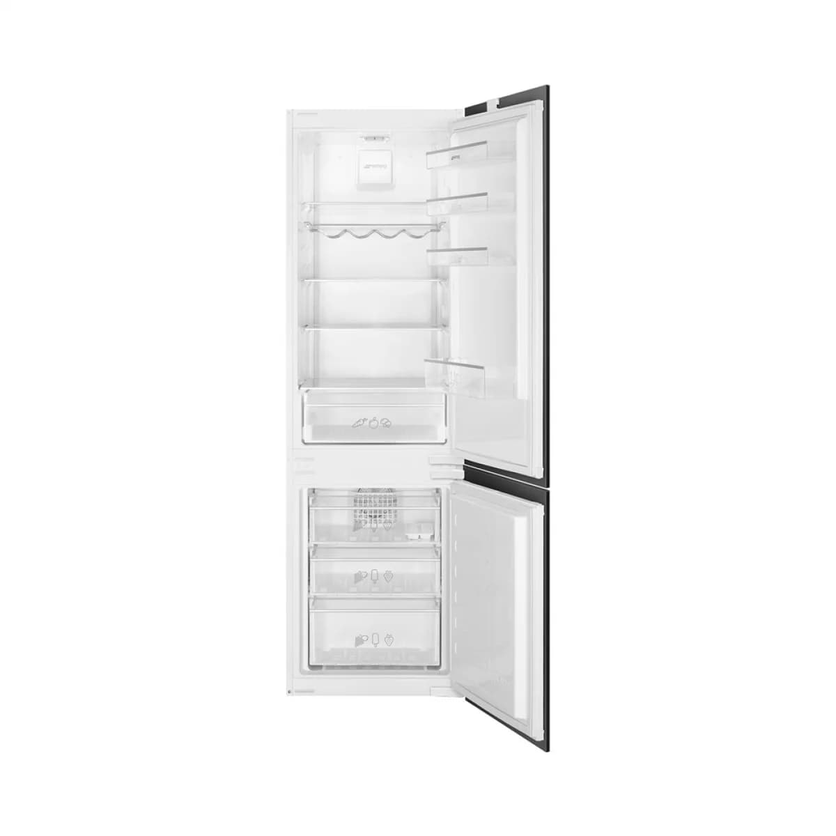 Frigorífico Combinado Smeg C3170NE 262L Classe E