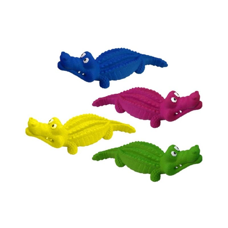 BRINQUEDO BORRACHA NATURAL PANTON CROCO