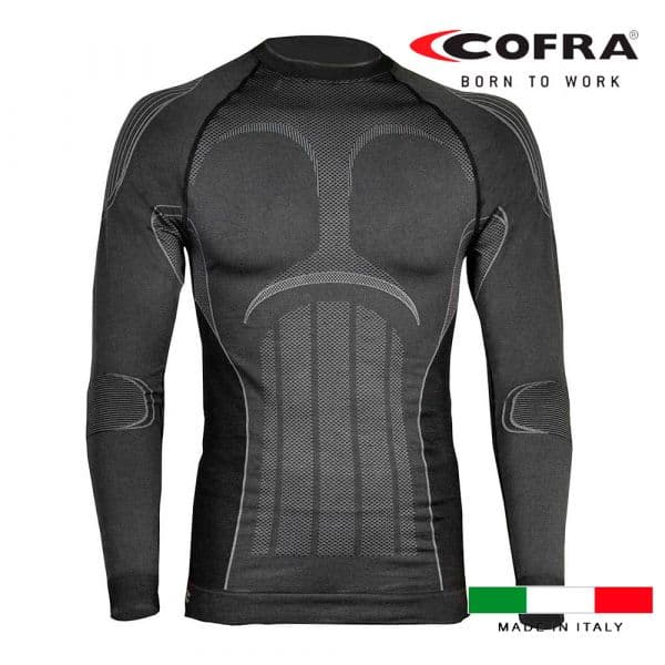 Cofra Camiseta Interior Térmica Bryne Antracita Tamanho Pp