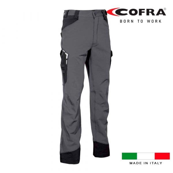 Cofra Calças Hagfors Escuro Cinza Preto 40