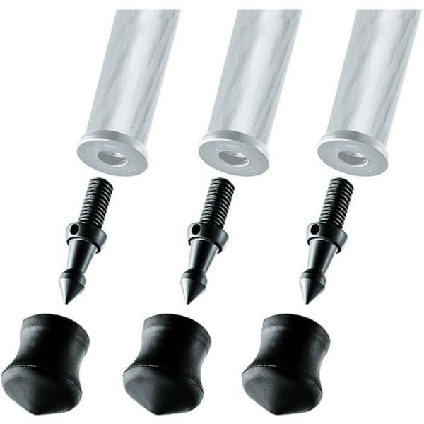 Gitzo Lote de 3 Pés borracha/ Pontas curtas 30mm - GSF30S