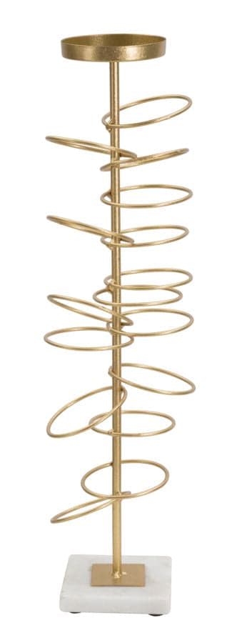 Porta velas Rings Cm 14x13x50,5