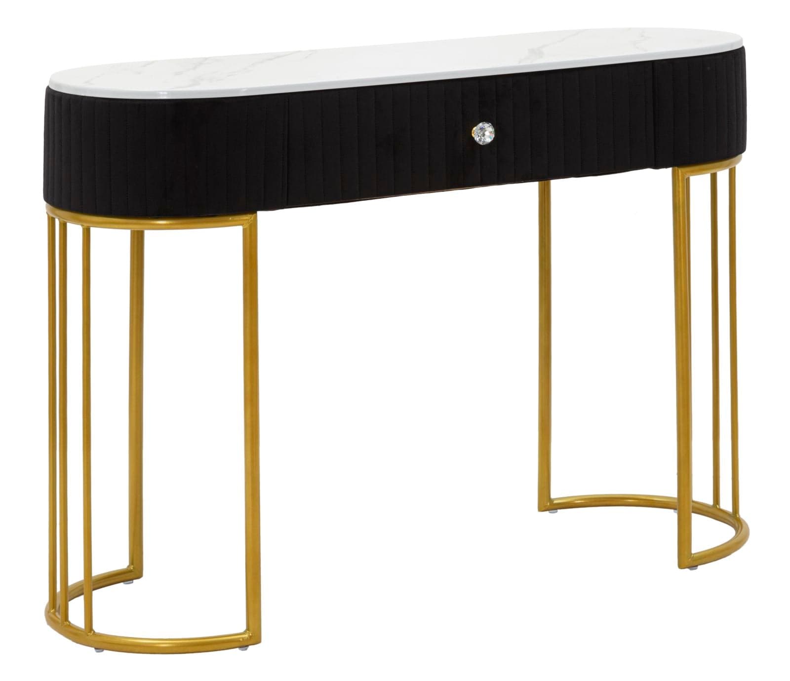 Consola Montpellier Preta Cm 100x43x74