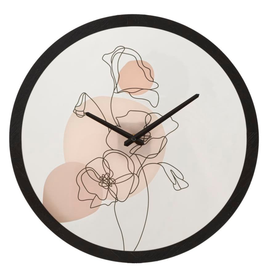 Relógio de Parede Flor -B- Cm ø 40x3,5