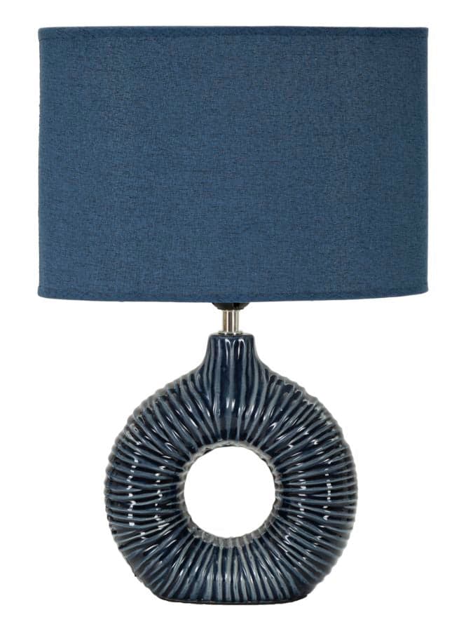 Candeeiro de Mesa Seta Azul Cm 28,5x15x43