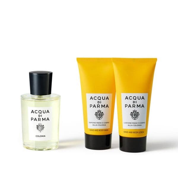 Acqua di Parma Colonia Eau de Cologne 100ml + Gel de Banho e Duche 75ml + Loção de Mãos e Corpo 75ml Coffret