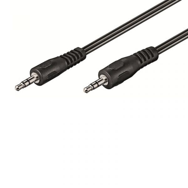Ewent Cabo Extensão de Áudio EW-220101 Jack 3.5mm Macho/Macho 5m Black