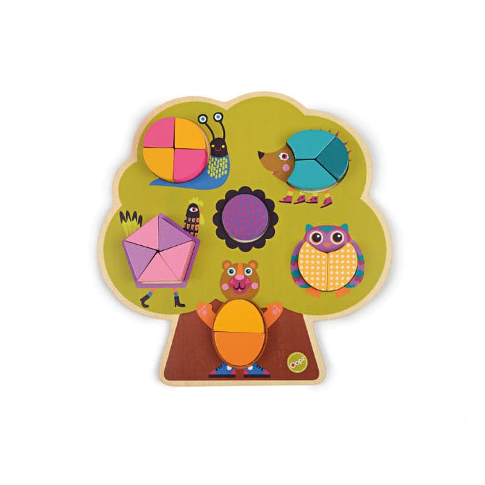 Oops Puzzle Madeira 17/20 peças Floresta - OP1600610