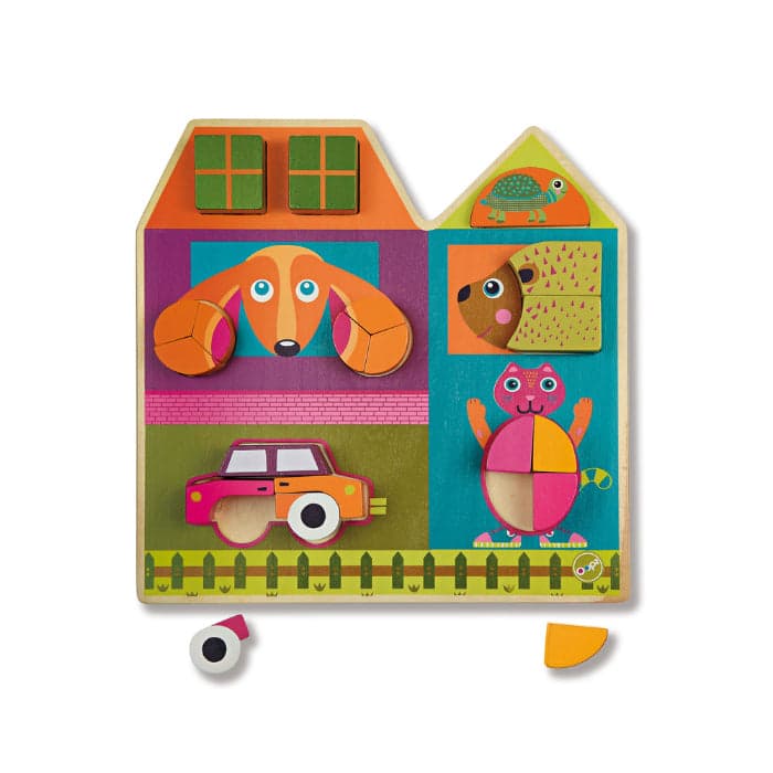 Oops Puzzle Madeira 17/20 peças Cidade - OP1600620
