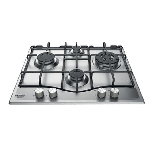 Placa Gás Hotpoint PCN 642 T IX/HA 60cm Gás Natural