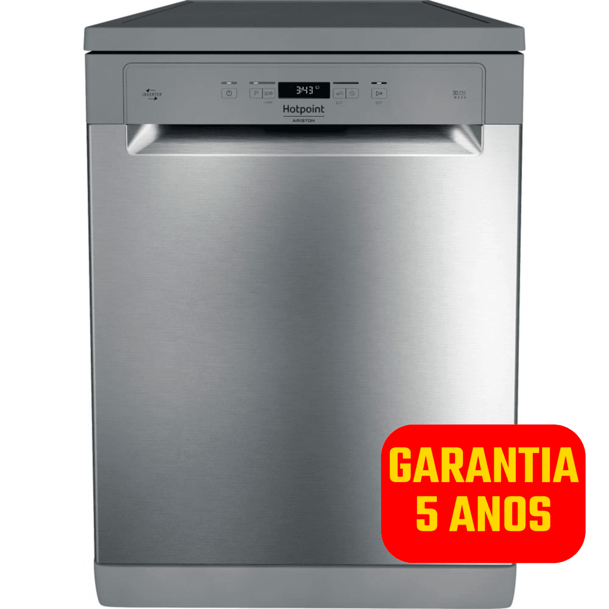 Máquina de Lavar Loiça Hotpoint HFC 3C41 CW X 14 Conjuntos Classe C