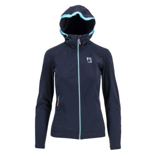 Karpos Easyfrizz Full Zip Sweatshirt Azul XL Mulher