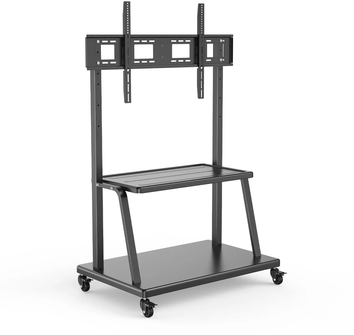 Ewent Suporte Móvel de Chão EW1541 Premium Heavy-Duty TV Stand 55" - 120" Preto
