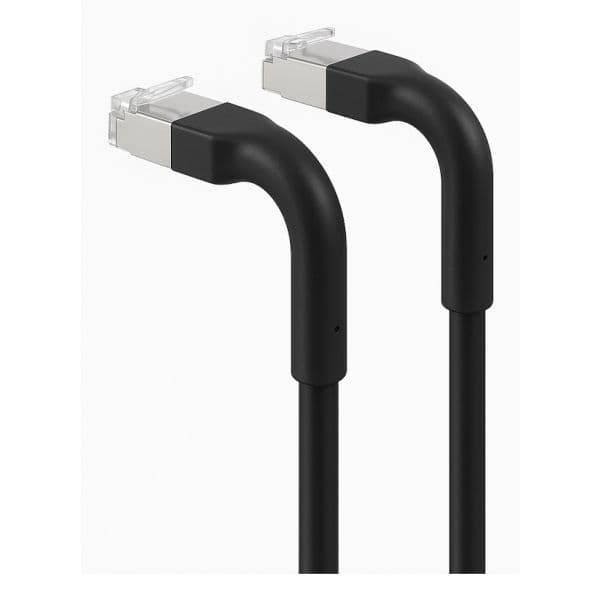 Ewent IM1318 Cabo de Rede Slim Patch CAT.6a U/FTP ou U/UTP Flexível RJ45 1.5m Preto ou Branco
