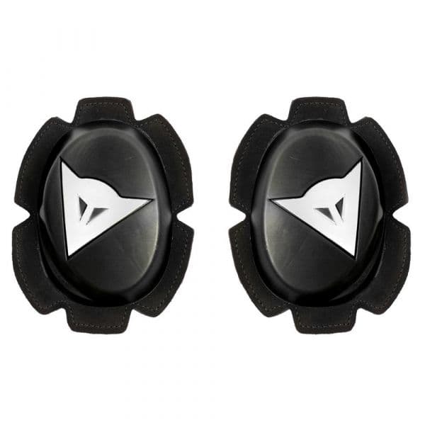 Dainese Joelheiras Pista High Durability Black / White
