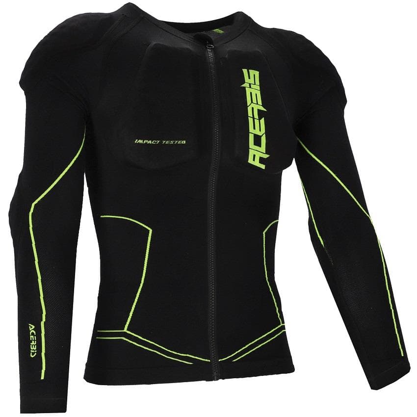 COLETE INTEGRAL CRIANÇA ACERBIS DENSITY PRETO/AMARELO