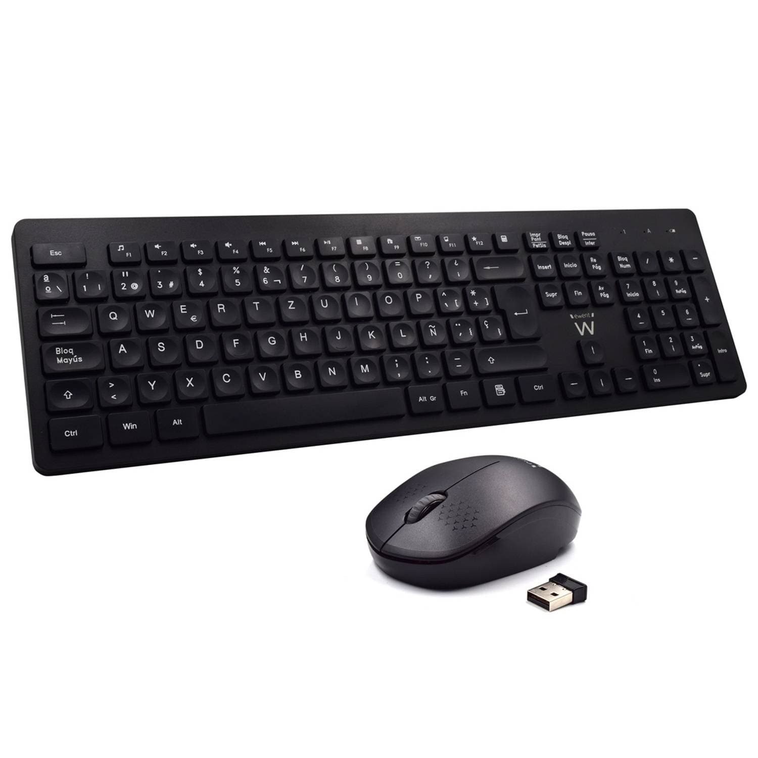 Teclado Ewent Kit e Rato Wireless EW3258
