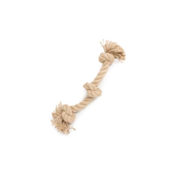 Farm Brinquedo Cão Company Corda Sisal C/ 3 Nós Green Grande 43cm