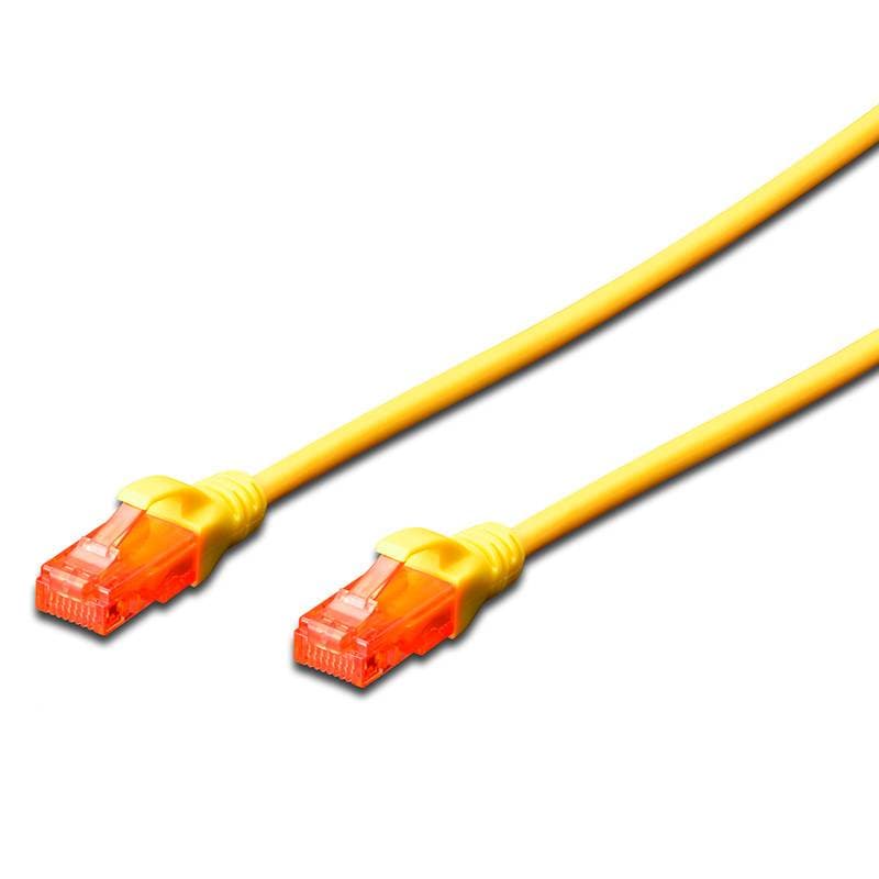 Ewent Patch Cable CAT 6 UTP 2,0mt yellow - EW-6U-020Y