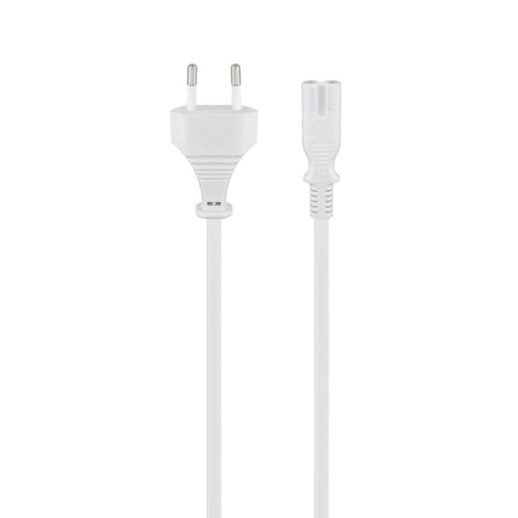 Ewent EC1916 cabo de energia Branco 1,8 m CEE7/16 Acoplador C7