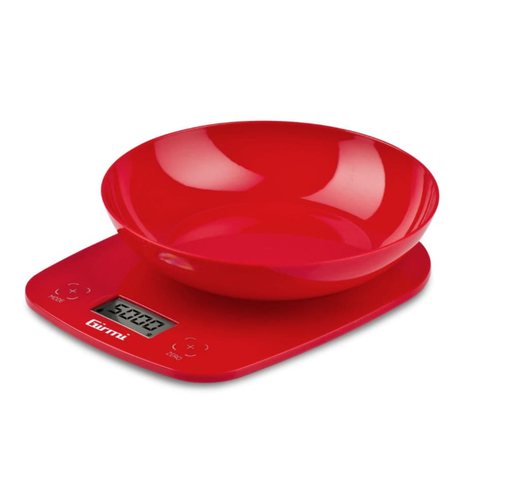 Balança de Cozinha Electrónica c/ Taça PS01 – Vermelho