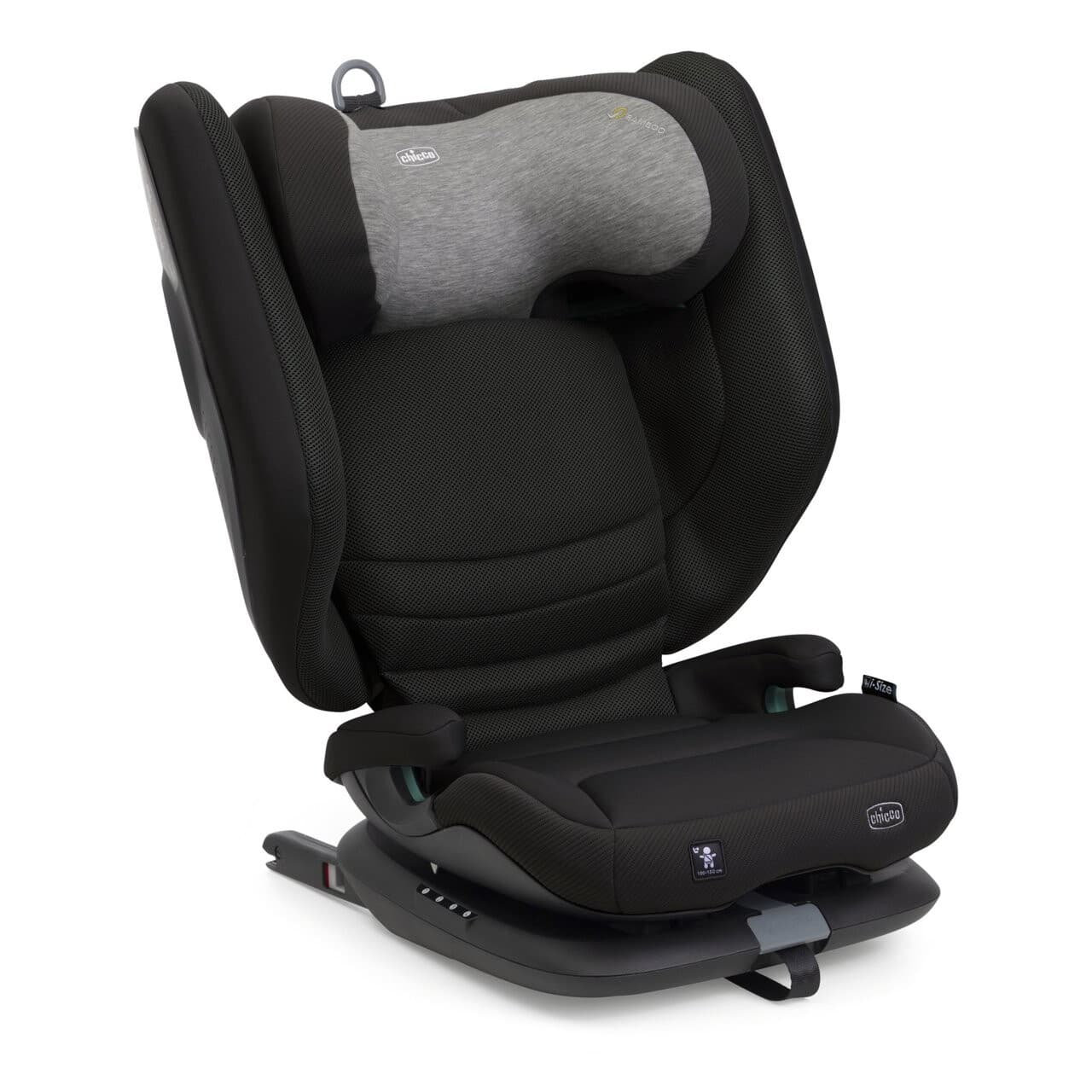 Chicco Fold&Go S i-Size (100-150cm) Posh Black